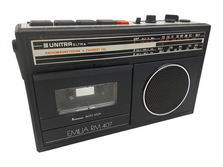 Radiomagnetofon Unitra Emilia RM 407