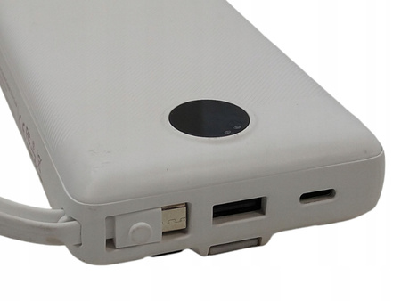 VEEKTOMX Power Bank z Wbudowanymi Kablami 20000mAh