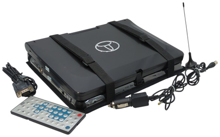 PRZENOŚNY ODTWARZACZ DVD/VCD/CD/MP3 MP4 DIVX Z TUNEREM TV 12.5"