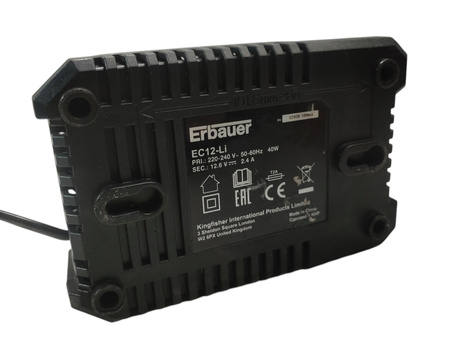Ładowarka Erbauer EC12-Li 12 V 2,4 A 40 W szybka EXT