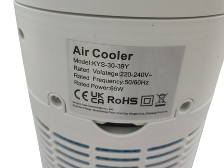 Klimatyzator mobilny wieżowy Grikeyo KYS-30-39Y 65 W biały
