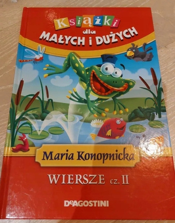 Książki dla małych i duzych wiersze cz. 1 Konopnicka