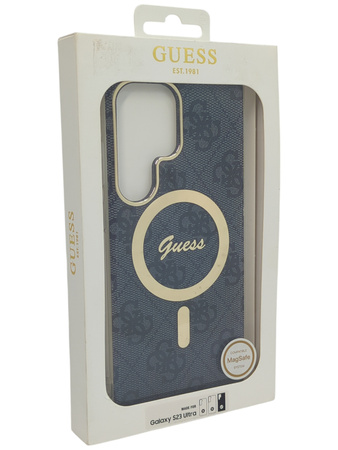 Etui Guess Plecki do Samsung Galaxy s23 Ultra szare