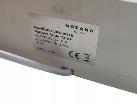 NAWILŻACZ POWIETRZA MOZANO parowy ultradźwiękowy aromaterapia