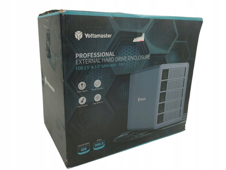 Obudowa Yottamaster FS5 5-zatokowa 2.5/3.5" USB3.0 SATA