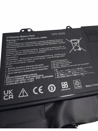 Bateria L15S4A02 do laptopa Lenovo