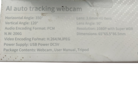 Kamera internetowa Awow W66/B 1080P Auto Track Mikrofon USB