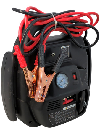 URZĄDZENIE ROZRUCHOWE AMIO 900A 17AH 12V BOOSTER 4w1 12V 17Ah 900A + KABLE