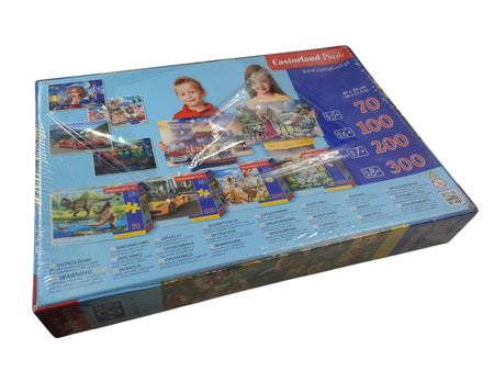 Puzzle 300 SZT AMAZING ANIMALS CASTORLAND PUZZLE 030491