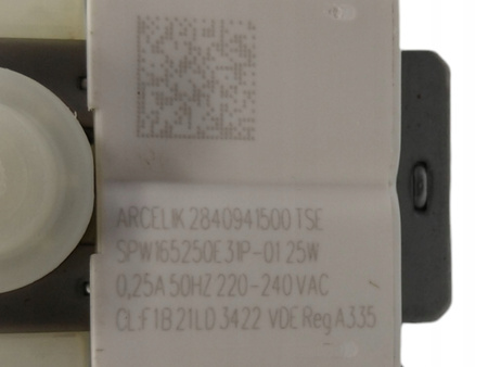 POMPA ODPŁYWOWA Z FILTREM ARCELIK 2840941500 281876 PRALKI BEKO KL651RD