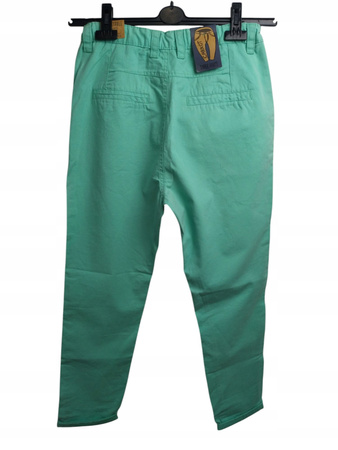 SPODNIE JEANSOWE DLA CHŁOPCA RESERVED ROZMIAR 158 ZIELONE