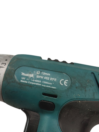 Wkrętarka akumulatorowa 18V MAKITA BPH 452 RFE