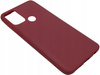 Nakładka plecki case matowy TPU do Motorola Moto G50 Burgundowa