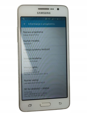 Smartfon Samsung Galaxy Grand Prime SM-G531F 1/8GN