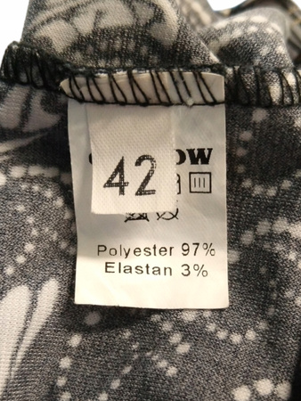 Bluzka damska OSTROW Rozmiar 42 CZARNA