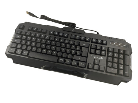THE G-LAB Combo Argon E – Zestaw Gamingowy 4 w 1 QWERTZ