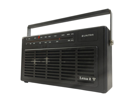 Radioodbiornik Radio Unitra Lena 2 Czarny