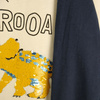 BLUZKA DZIECIĘCA C&A KIDS ROZMIAR 134 BEŻOWA Z NADRUKIEM
