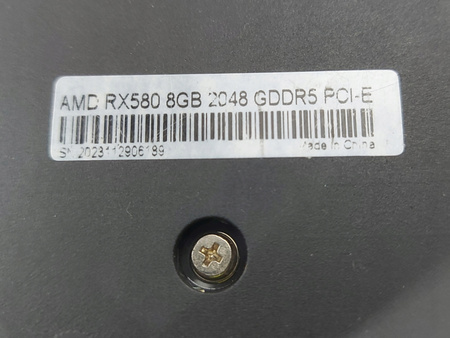 Karta graficzna AMD Radeon RX 580 2048SP GDDR5 PCI-E
