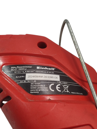 Podkaszarka akumulatorowa Einhell GC-CT 18/24 Li