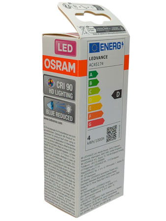Żarówka LED OSRAM LED Superstar E14 Bent-tip Candle Filament 3,4W 927