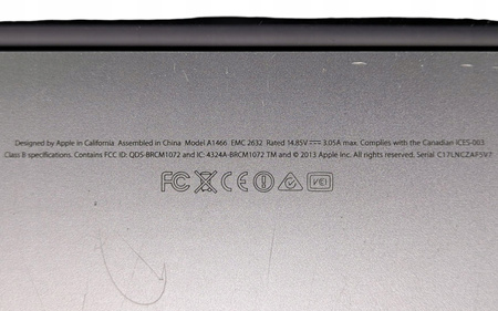 Apple MacBook Air A1466 i5 4/128GB