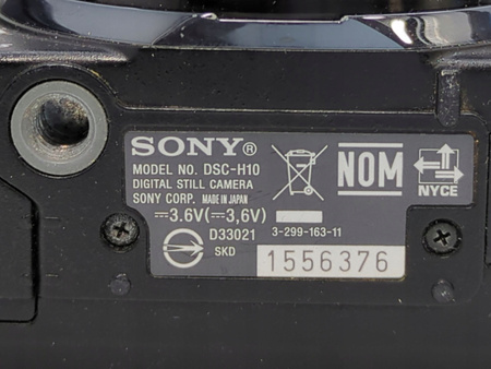 Aparat cyfrowy Sony DSC-H10