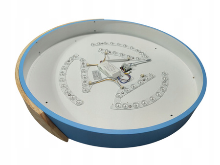 LAMPA SUFITOWA PLAFON LED DUŻA BIAŁA MT-5454-60 DIMMABLE 60W