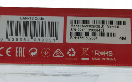 Router MERCUSYS MW302R Router WiFi N300 1xWAN 2xLAN