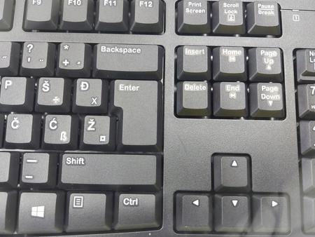 Klawiatura Logitech K120 Keyboard czarna USB QWERTZ