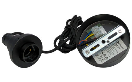 Oprawa LEDVANCE Vintage 1906 PenduLum Black zwis E27 3m aluminium