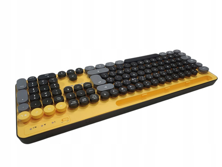 Bezprzewodowy zestaw AD Advance PEP'S klawiatura i mysz AZERTY