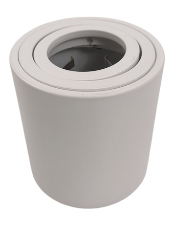 OPRAWA SUFITOWA NATYNKOWA OKRĄGŁA-RUCHOMA KOLORENO CUBO GU10 BIAŁA