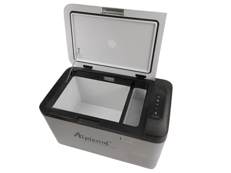 Alpicool K25 Elektryczna mini lodówka z zamrażarką 12 V/24 V DC biała 25L