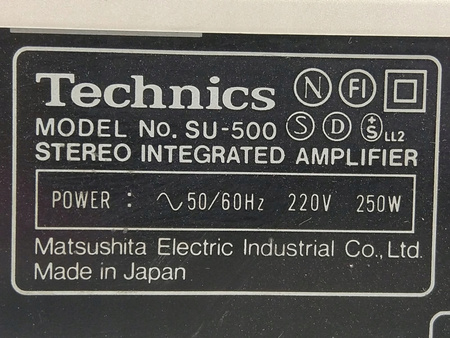 Wzmacniacz Technics SU-500
