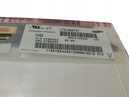 Matryca Samsung LTN140AT07 14" 1366x768px
