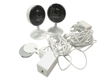 Zestaw 2 Kamery WiFi Ezviz C1C Full HD 1080p Wewnętrzne