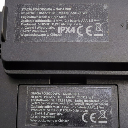 Stacja pogodowa 220328-WS HYKKER