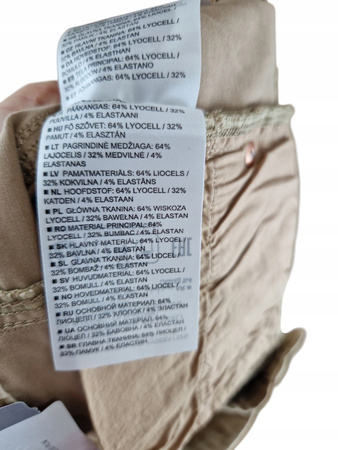 Marc O'Polo Damskie Spodnie Beżowe S