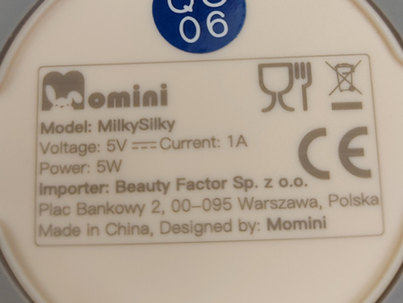Momini MilkySilky Podwójny 4-fazowy laktator elektroniczny