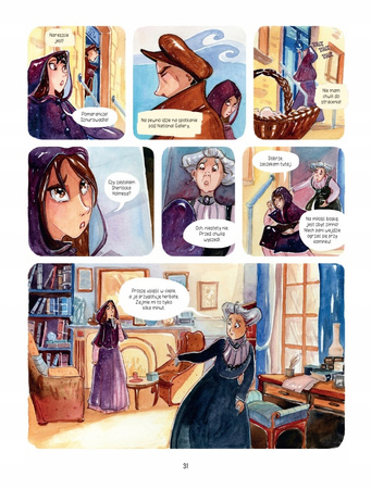 KOMIKS ŚLEDZTWA ENOLI HOLMES 2 LERENA BLASCO