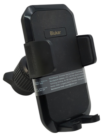 Uchwyt na telefon na kratkę Blukar K9789 czarny