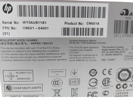 Drukarka atramentowa HP OfficeJet 100 Mobile Printer