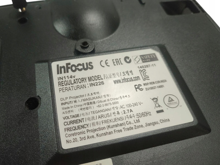 Projektor InFocus IN226 DLP PROJECTOR 2.7A