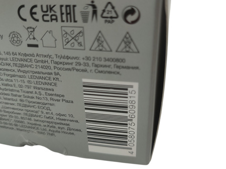 Żarówka LED Filament Classic A44 E27 Smoked Dimmable 540lm 6W=44W Ledvance