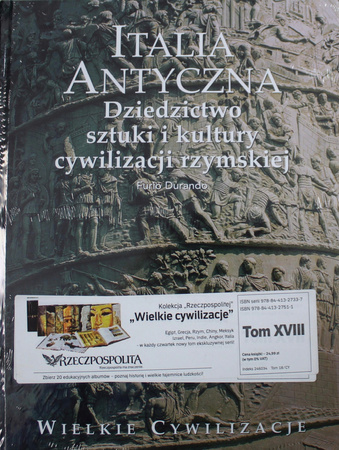 Italia antyczna Dziedzictwo sztuki i kultury cywilizacji rzymskiej
