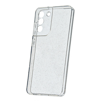 Etui Plecki do Samsung Galaxy S21 FE bezbarwny brokatowy