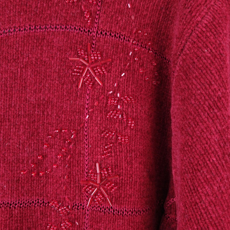 SWETER DAMSKI DONNA LEWIS ROZMIAR L CZERWONY