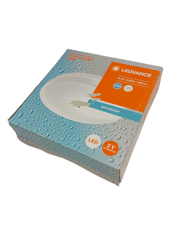 Lampa sufitowa plafon LED CEILING ROUND 210mm 12W 4000 K 900 lm LEDVANCE