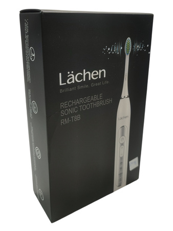 Szczotka soniczna Lachen RM-T8B + 3 końcówki + etui